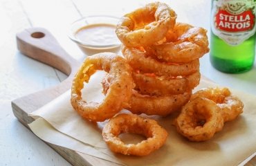 beer snacks recipes appreciated how to make crispy onion rings