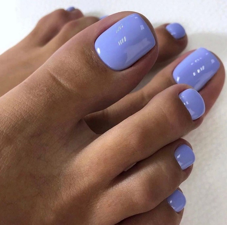 best pedicure colors summer 2023 lavender nail polish