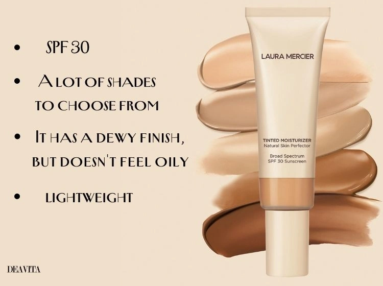best tinted sunscreen for oily skin laura mercier moisturizer natural perfector spf 30