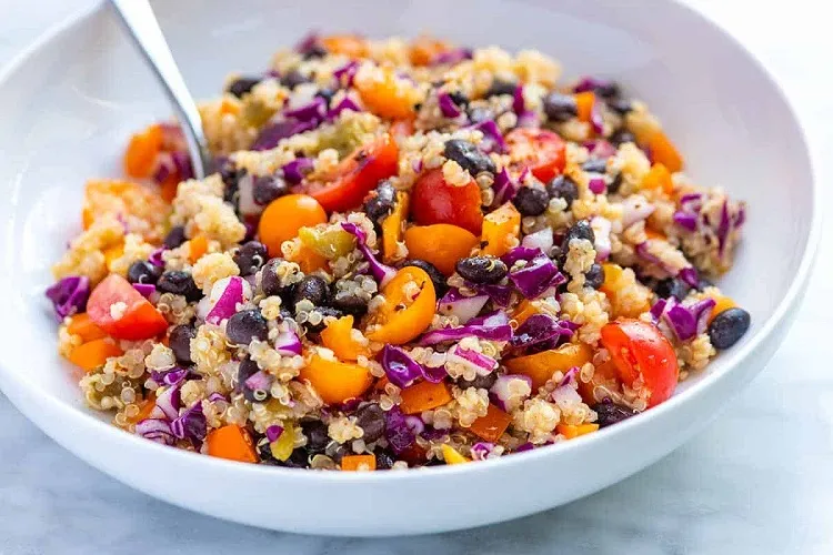 black bean and quinoa salad recipe healthy meals on a budget