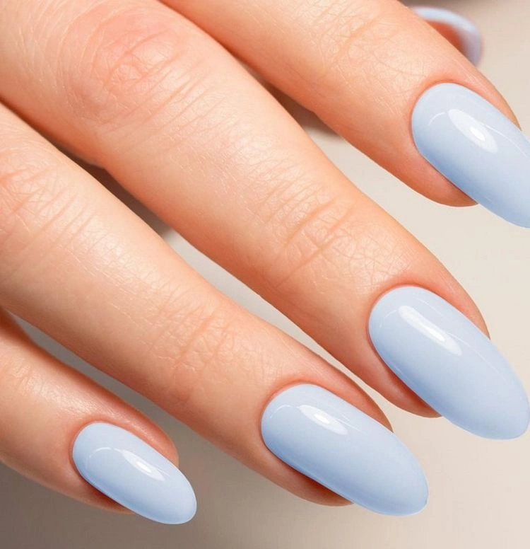 blueberry milk nails are hot trends for summer 2023