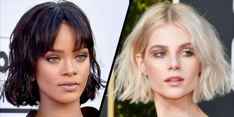 bob haircut inspiration from celebrities