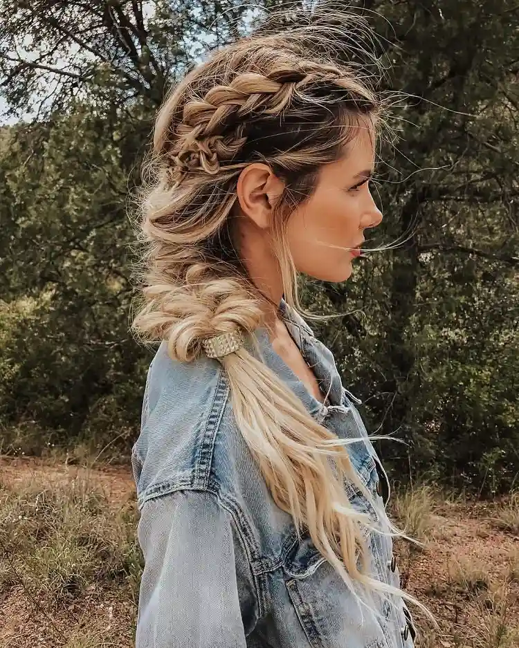 braided hairstyles for camping summer 2023