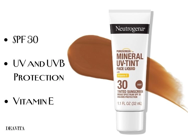 drugstore tinted sunscreen for oily skin neutrogena broad spectrum mineral spf 30