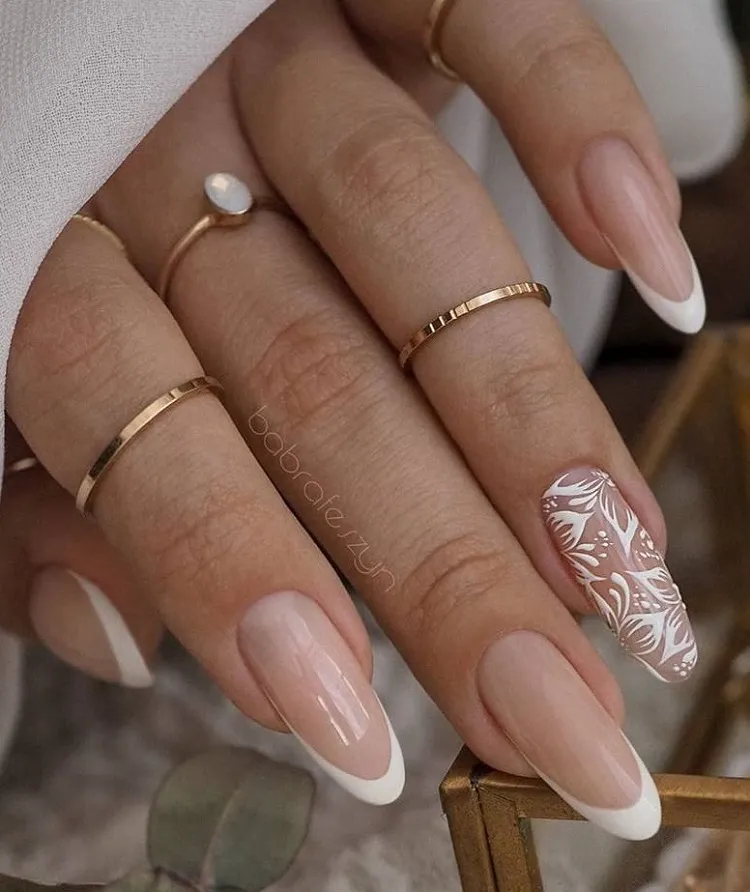 french manicure ideas for wedding classy wedding nails