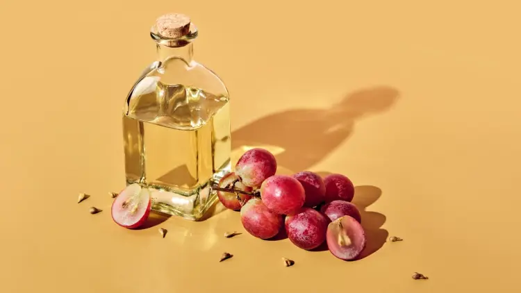 grapeseed oil for hair benefits damaged hair