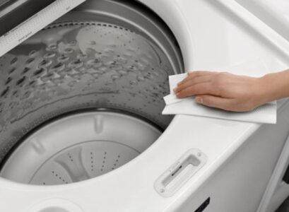 how do you clean a top load washing machine filter