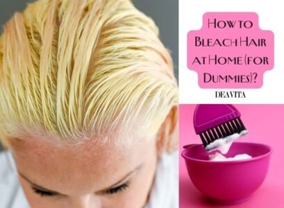 how to bleach hair at home guide easy for dummies beginners