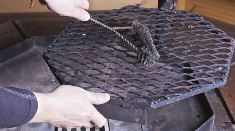 how to clean a smoker grate with apple cider vinegar