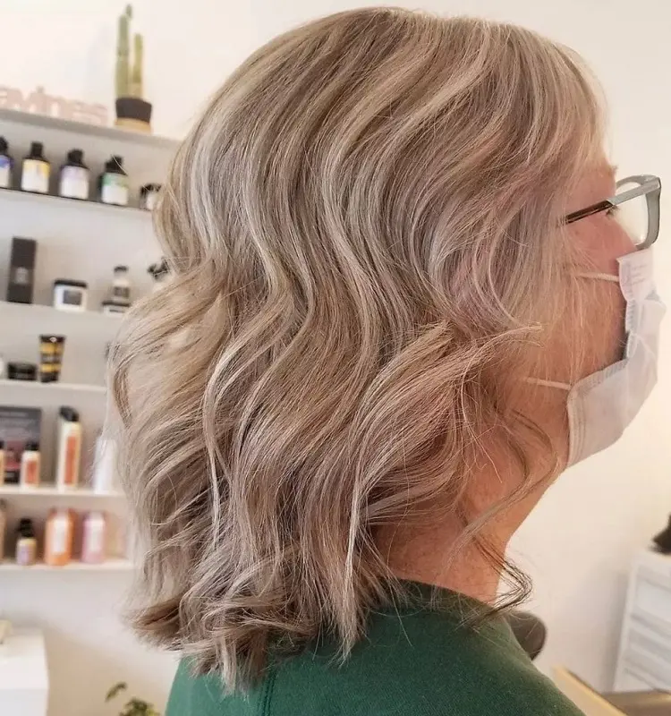 how to cover up grey hair with highlights blending blonde ash