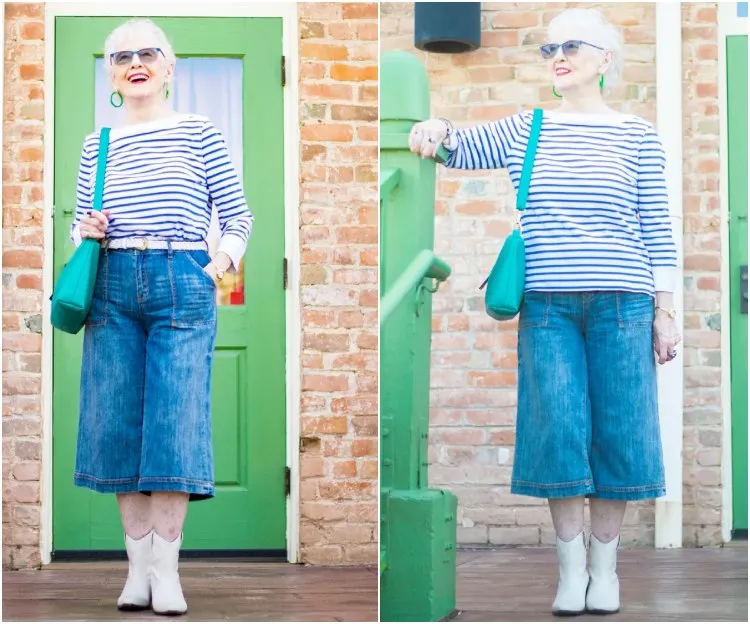 how to wear culottes over 60 ideas to look elegant