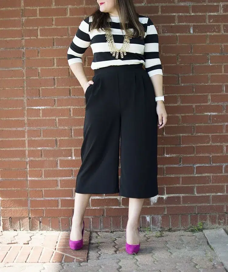 how to wear culottes regardless of age and season ideas 40 50 60 years old
