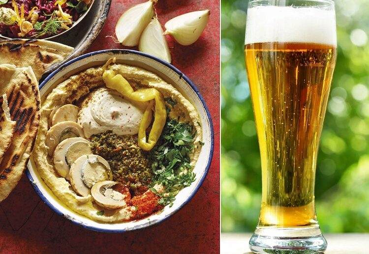 humus beer snacks recipes what is a good snack with beer