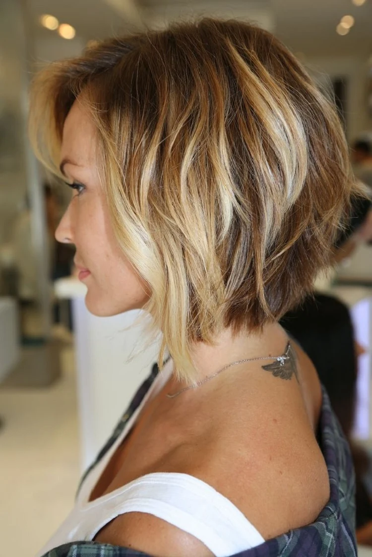inverted bob haircut for thick hair