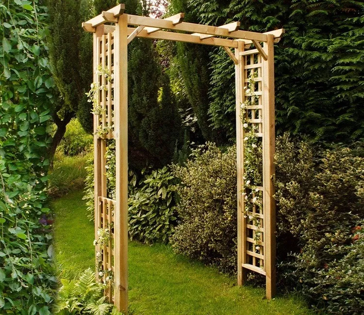 DIY Garden Arch Trellis: Fine Support for Climbing Plants!