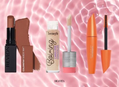 long lasting waterproof smudge proof makeup products 2023 lipstick concealer mascara foundation