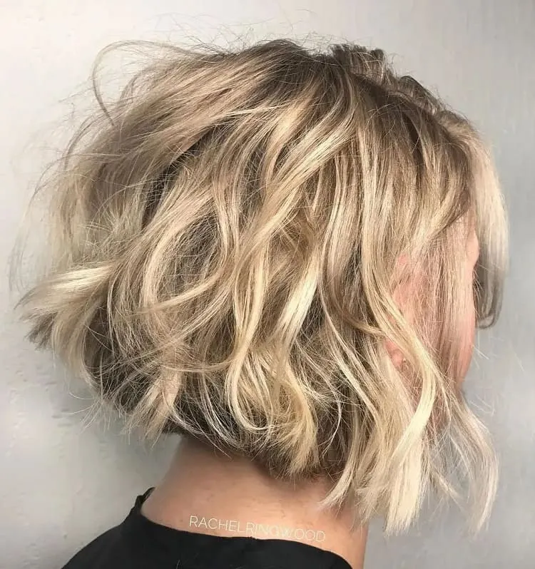 messy bob hairstyles for over 50 layered bobs for fine hair over 50