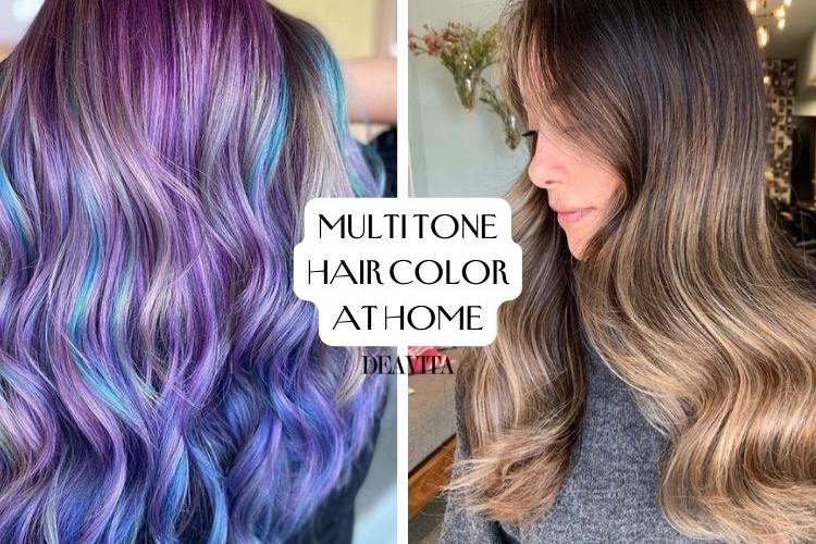 multi tone hair color at home