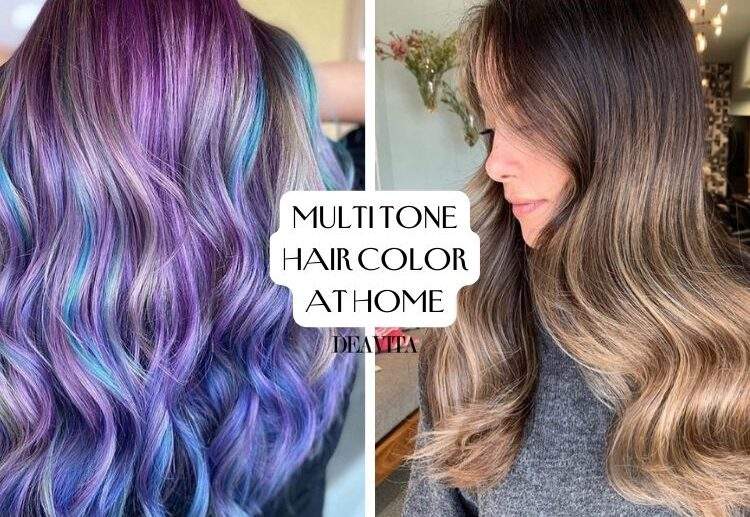 multi tone hair color at home