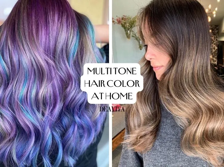 multi tone hair color at home