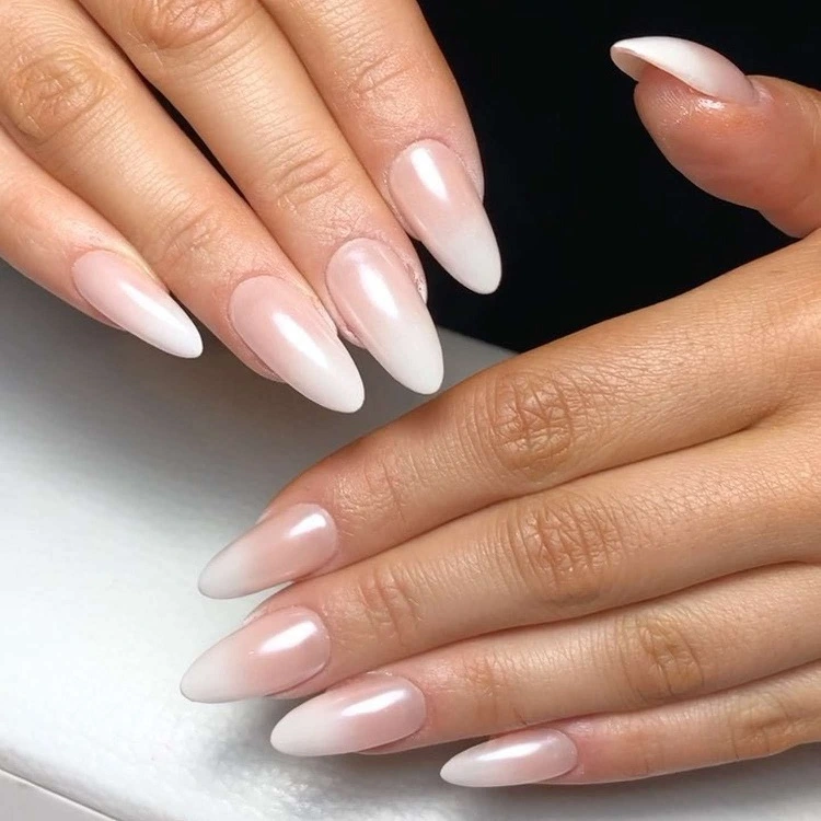 ombre bridal nails ombre glazed donut nails