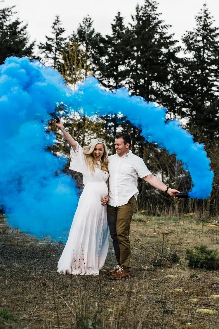 outdoor gender reveal party ideas it's a boy what a delight