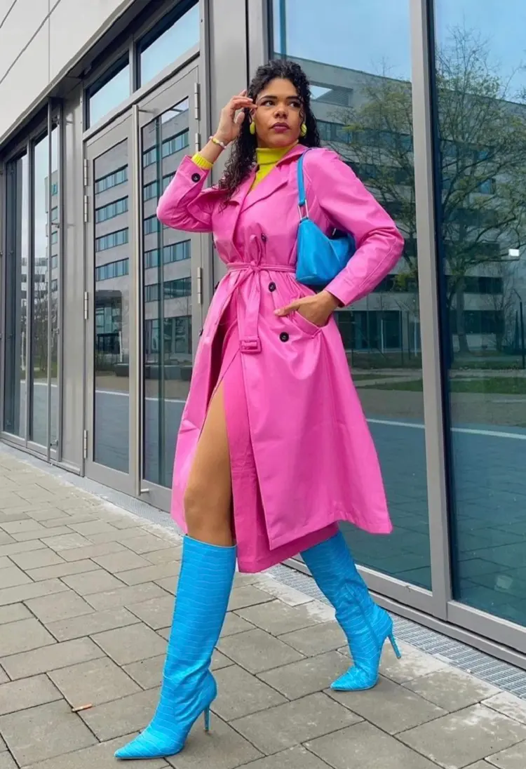 pink barbie trench coat 2023