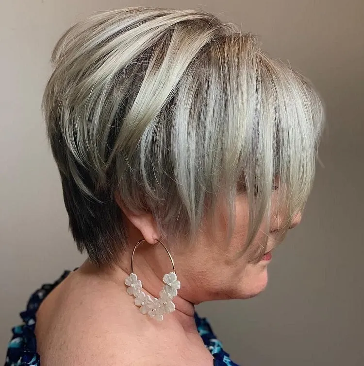 pixie cuts for older ladies with fine hair short layered haircuts over 60