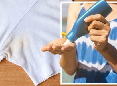 prevent sunscreen stains on clothes how to remove yellow sunscreen stains from white clothes