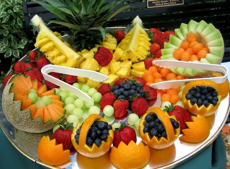 refreshing fruit buffet summer birthday party ideas