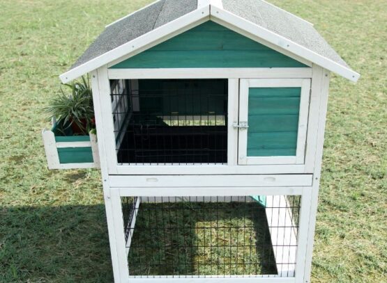 simply easy diy rabbit hutch