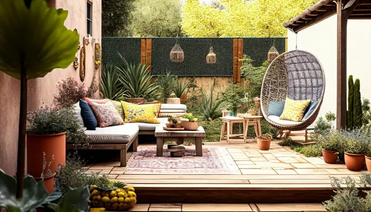 small patio ideas relaxing outdoor space designs