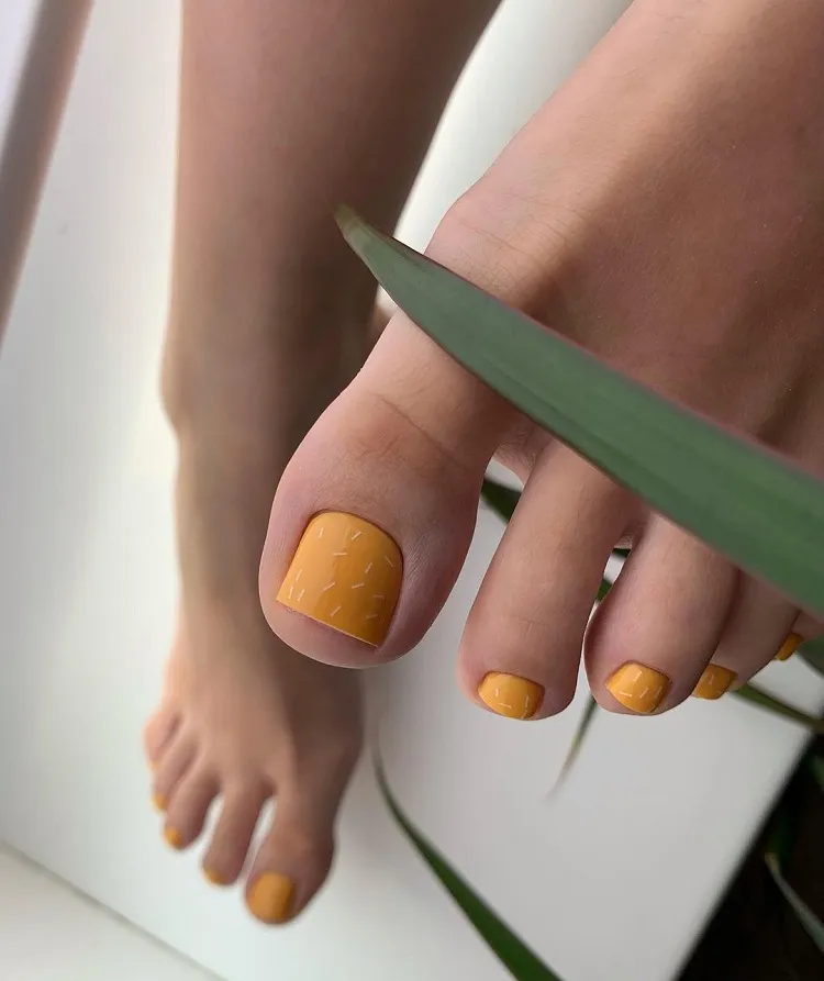 summer pedicure colors to avoid light skin tone yellow nail polish