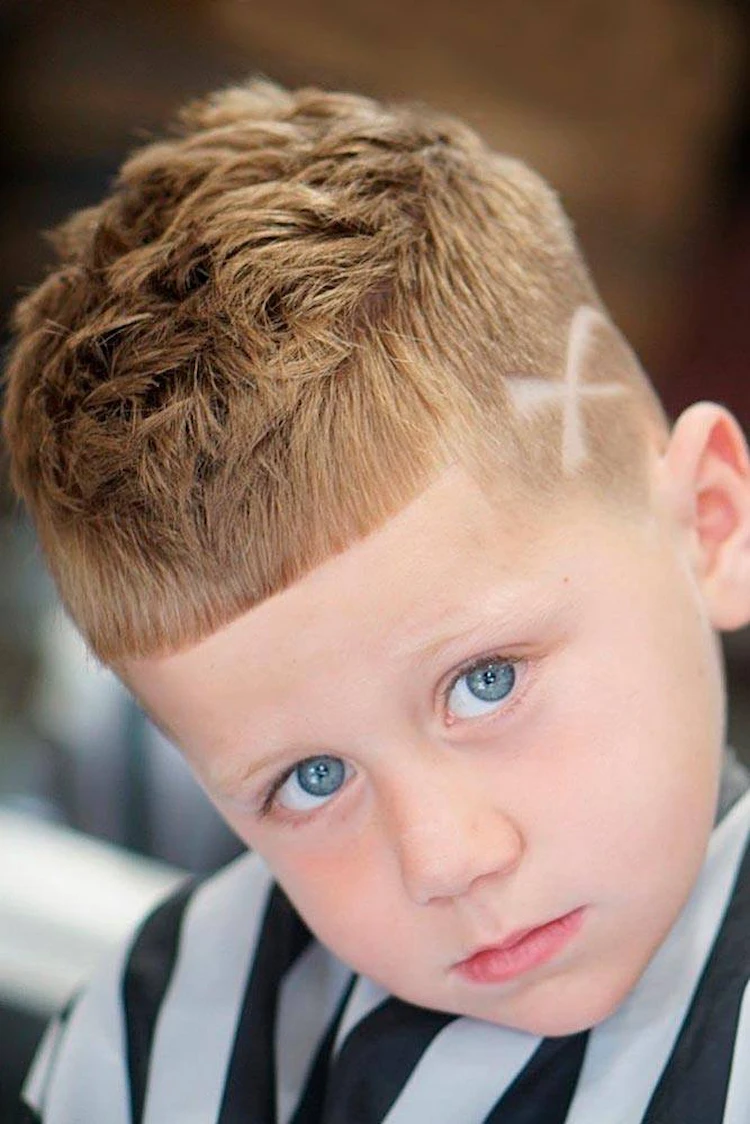 unique boys hairstyles 2023 like edga cut with individual elements