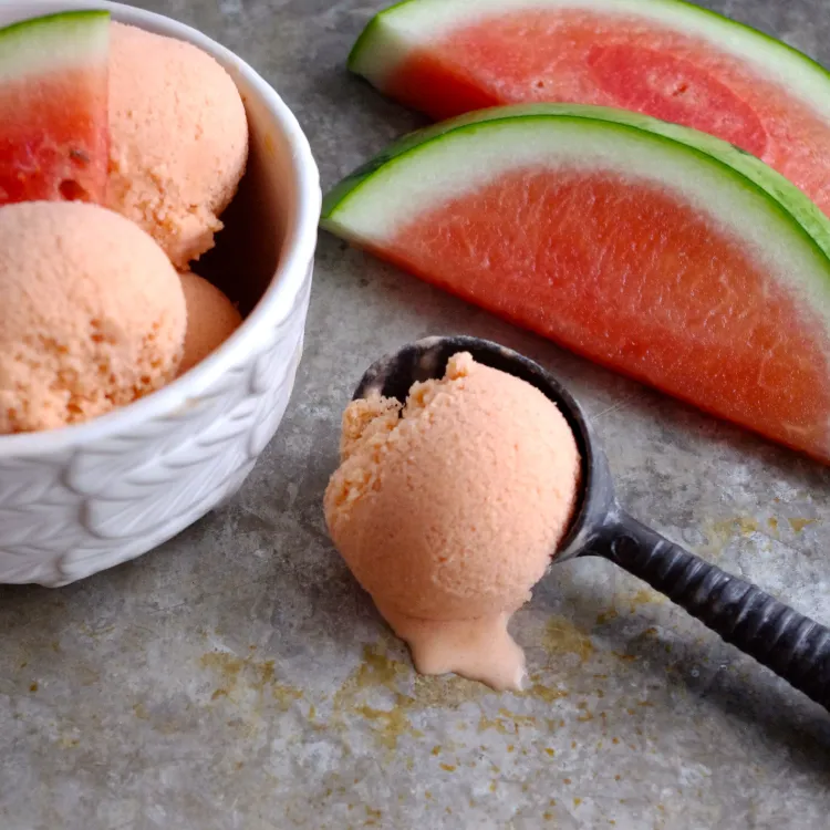 vegan watermelon ice cream