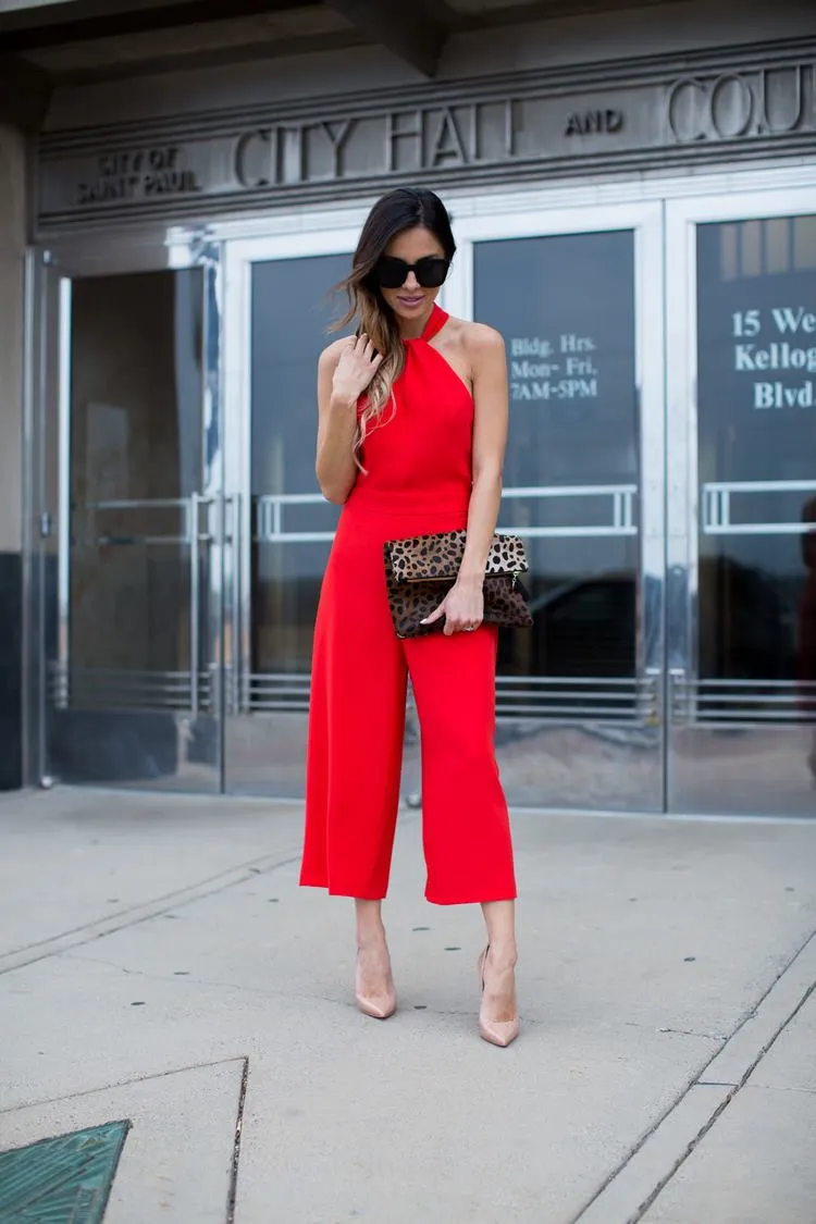what accessories to choose for culottes outfit