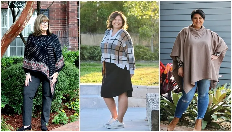 casual fall outfits for curvy women over 50 knitwear