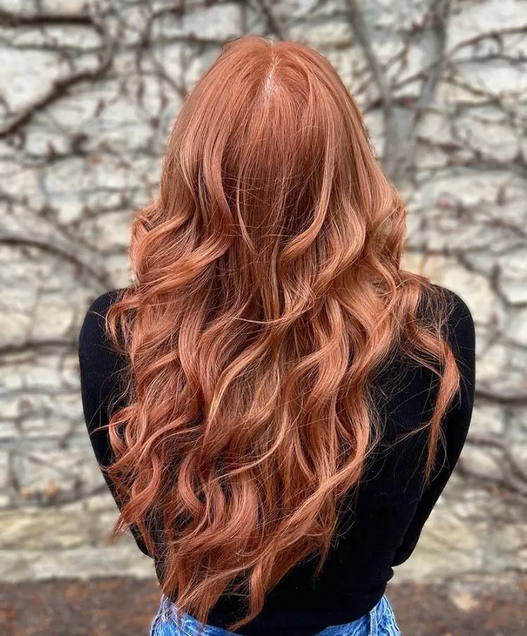 copper auburn hair color trend