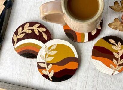 how to make a wooden coaster easy diy gift projects