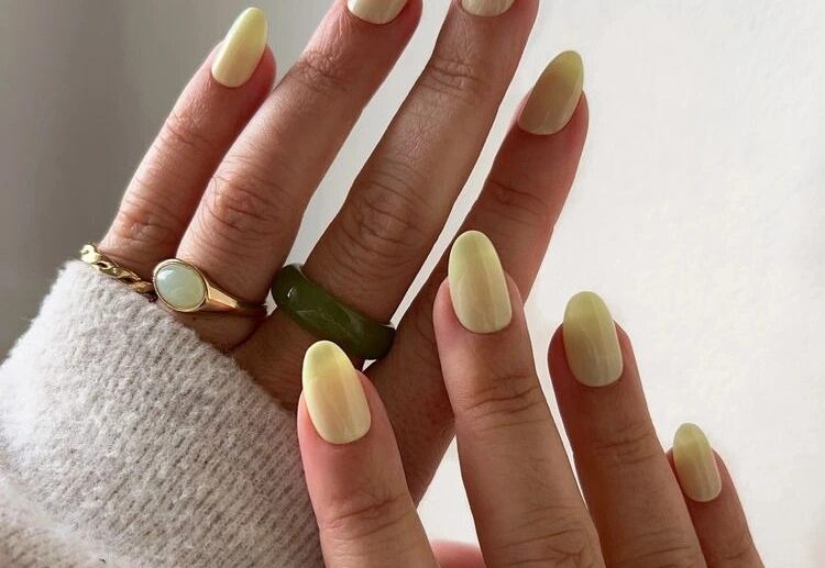 limoncello spritz nails try the new nail trend for summer 2023!
