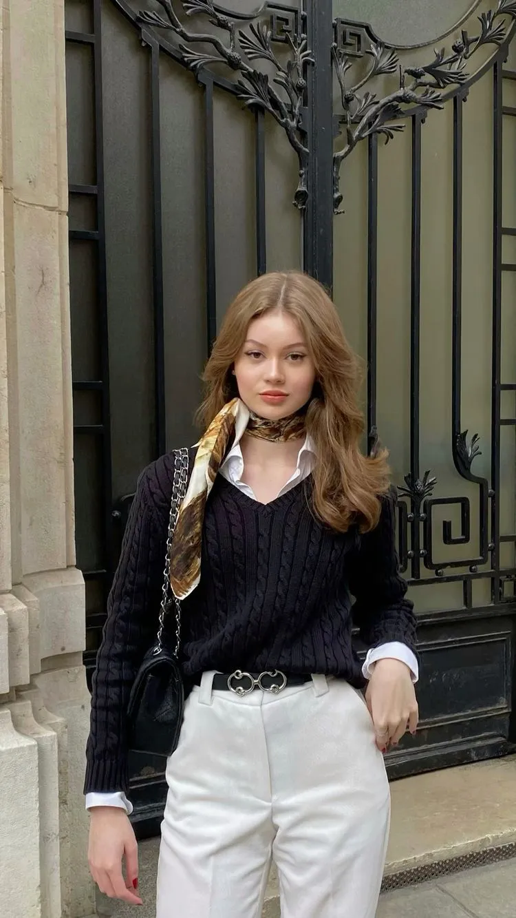 old money aesthetic back to school outfits 2023