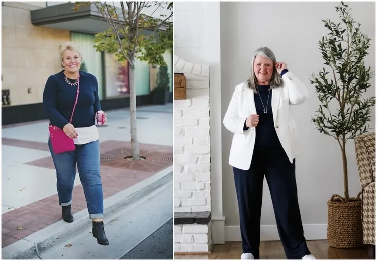 plus size jeans and pants outfits for fall 2023