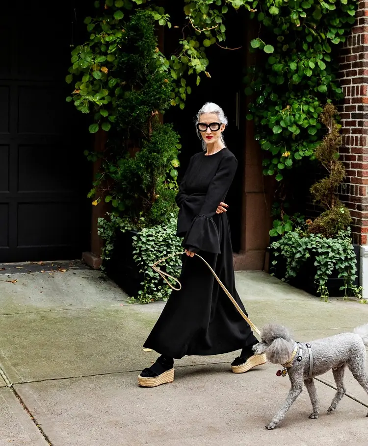 street fashion for 70 year old women