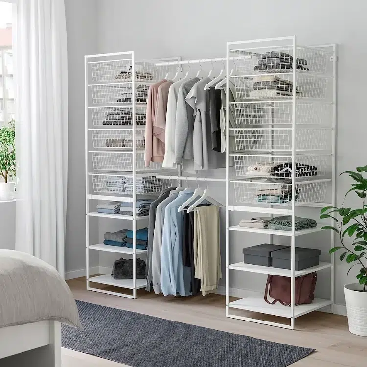 affordable closet organizer bedroom storage systems ikea