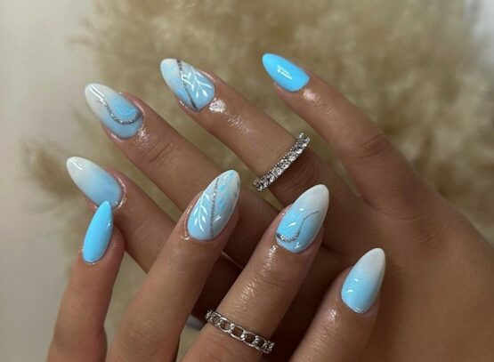 baby blue nail polish colors ideas 2023 august