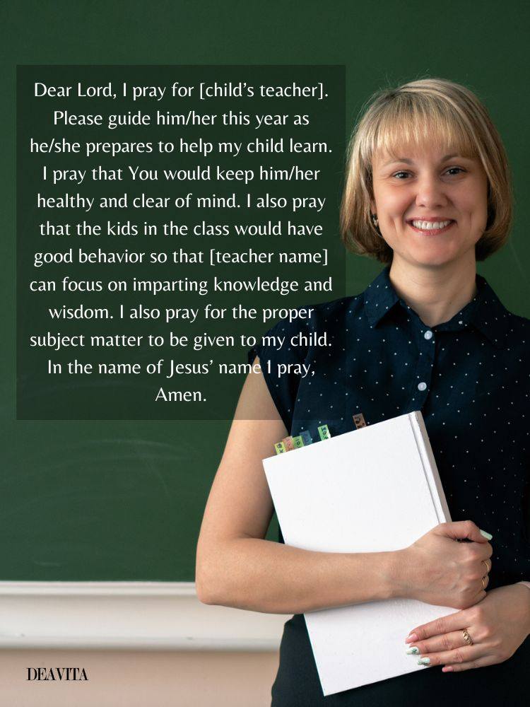 back to school prayer parent teacher strength 2023