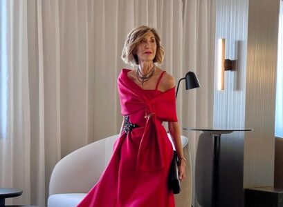best fall wedding guest dress for women over 50