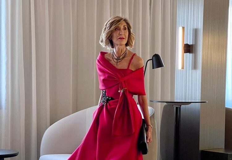 best fall wedding guest dress for women over 50