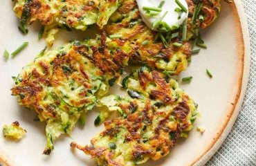 crispy zucchini fritters