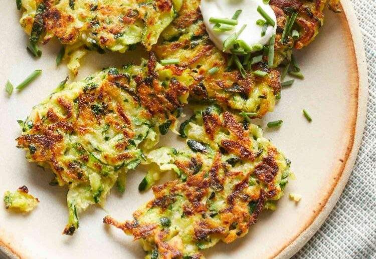 crispy zucchini fritters